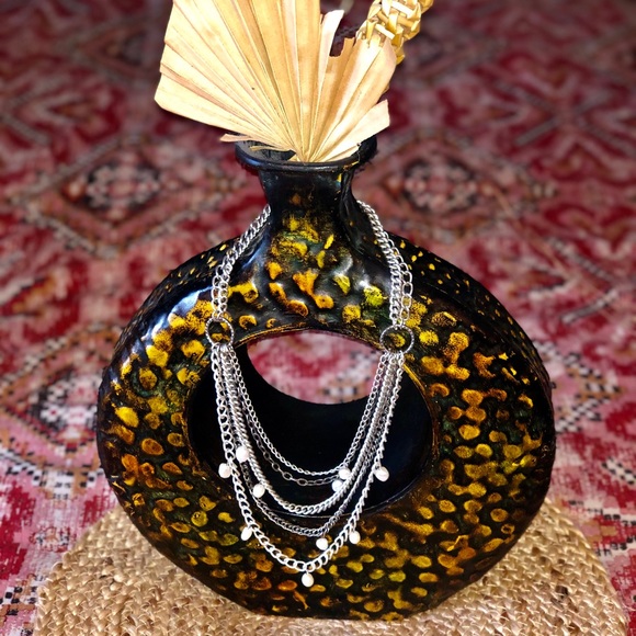 Stella And Dot Avery Silver Tone Necklace - Picture 4 of 10